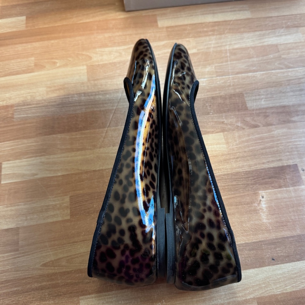 J.Crew Kelcey patent tortoise ballet flats.size 8 - Picture 9 of 14